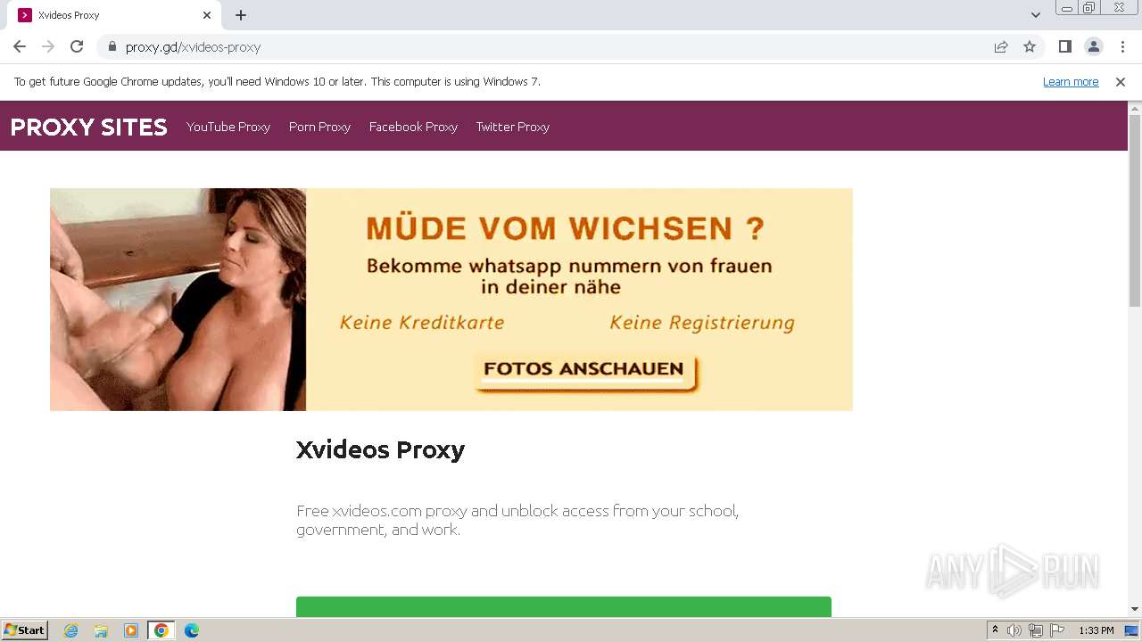 Malware analysis proxy.gd Malicious activity | ANY.RUN - Malware  Sandbox Online