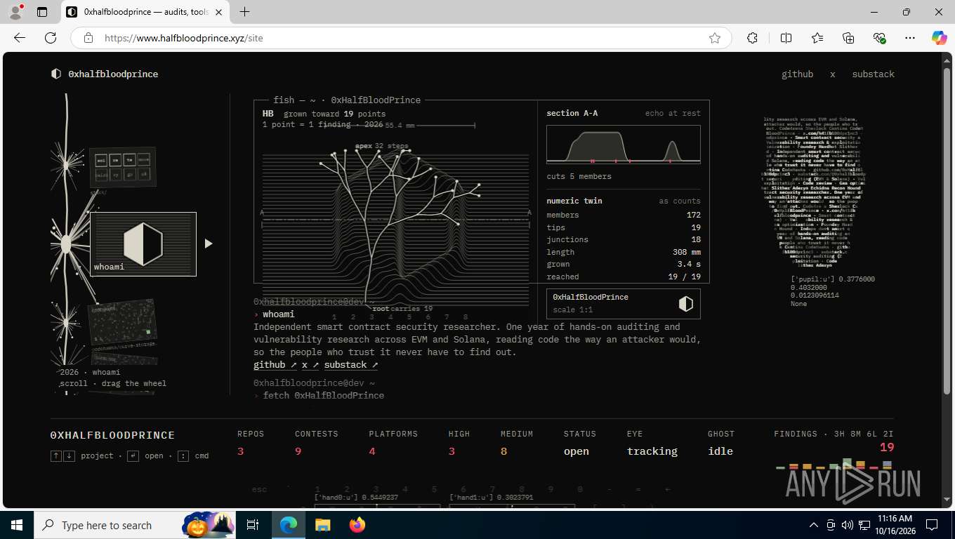 Malware analysis halfbloodprince.xyz No threats detected | ANY.RUN ...