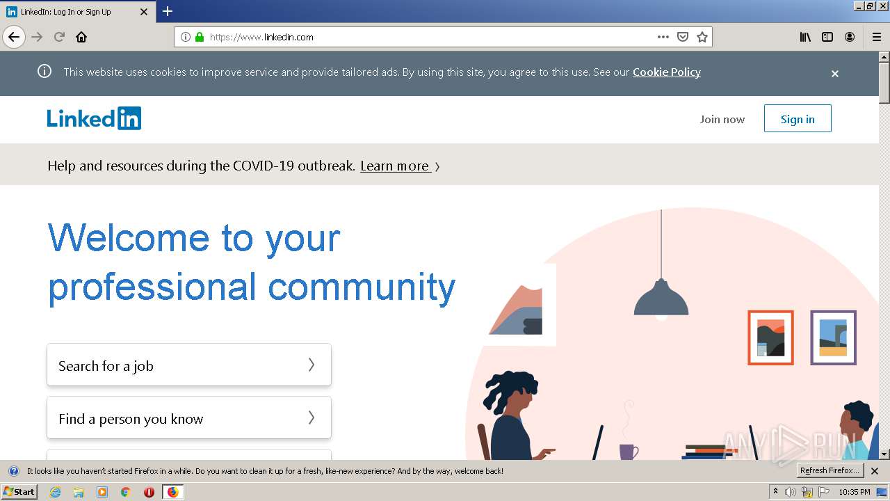 Malware analysis https//forms.zohopublic.eu/salesdirect010/form/Linkedln/formperma