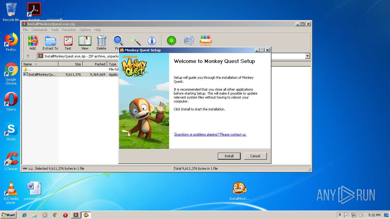 Monkey quest install