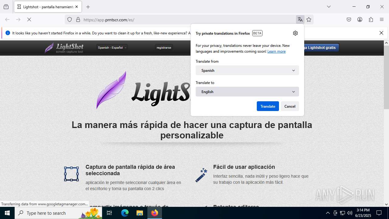 screenshot