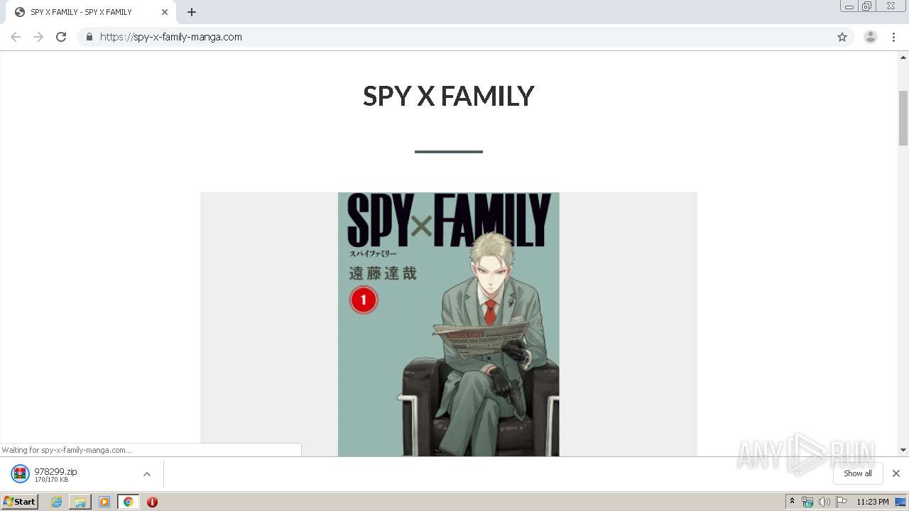 Spy X Family Manga Com Feature 9799 Zip Interactive Analysis Any Run