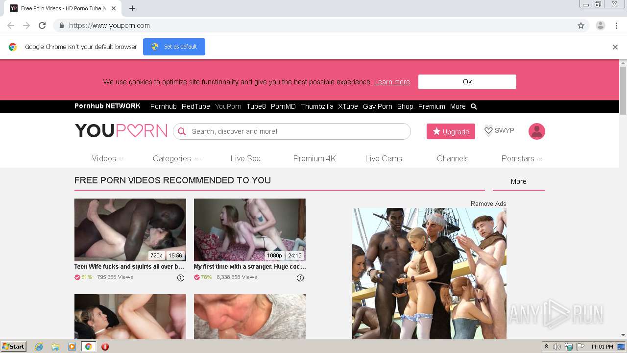 Malware analysis http://www.youporn.com Malicious activity | ANY.RUN -  Malware Sandbox Online