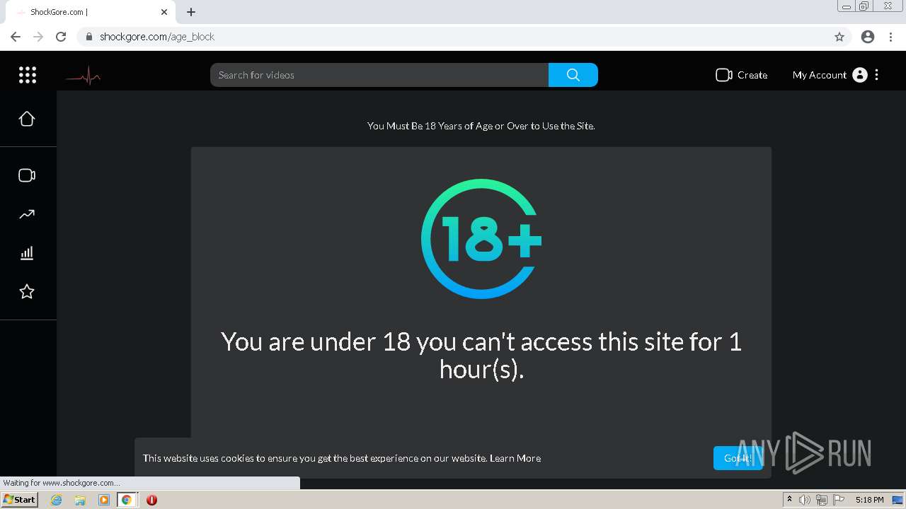 Malware analysis  https://www.google.com/url?sa=t&rct=j&q=&esrc=s&source=web&cd=&cad=rja&uact=8&ved=2ahUKEwj_lZGb5I72AhW1gf0HHYPsB20QFnoECA4QAQ&url=https%3A%2F%2Fwww. shockgore.com%2F&usg=AOvVaw1I8b6ZI_tsSZetBRqy1gj1 Malicious activity |  ANY.RUN ...