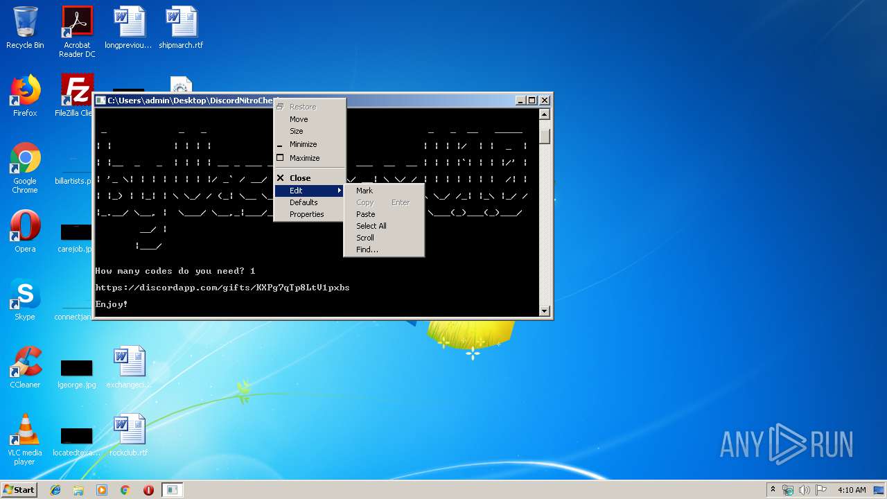 Discord nitro генератор