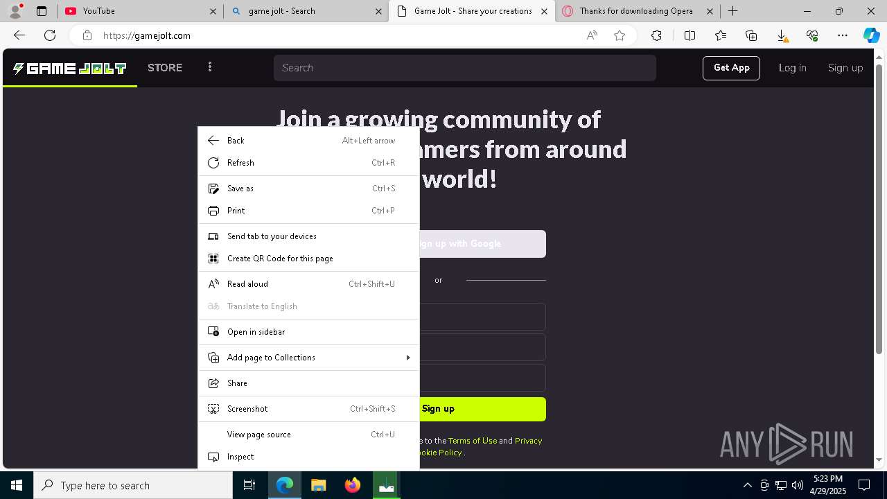 screenshot