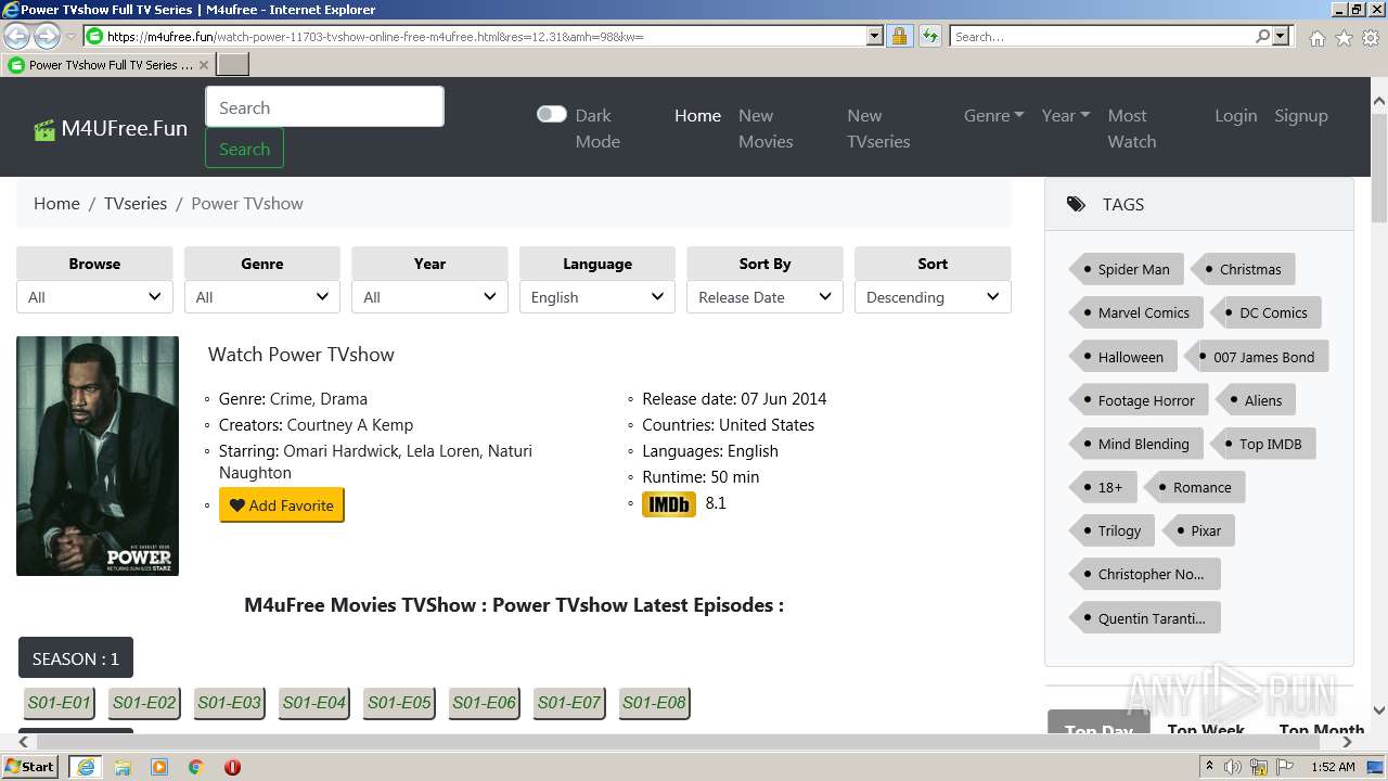 Malware analysis https m4ufree.fun watch power 11703 tvshow