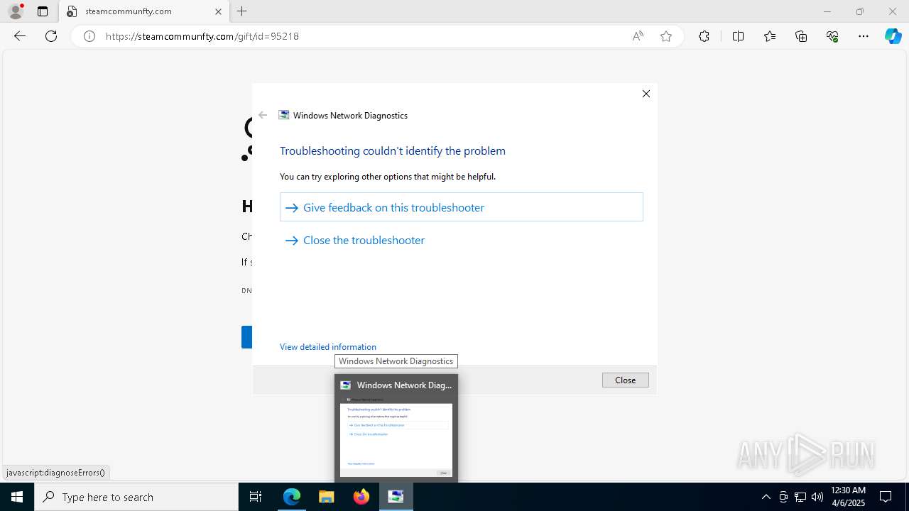 Malware analysis https://steamcommunity.com/linkfilter/?u=https%3A%2F ...