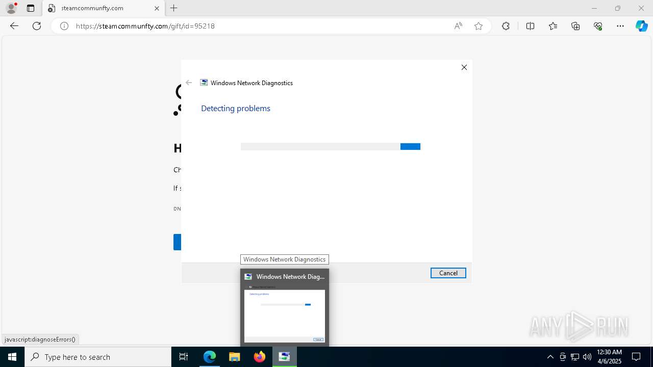Malware analysis https://steamcommunity.com/linkfilter/?u=https%3A%2F ...