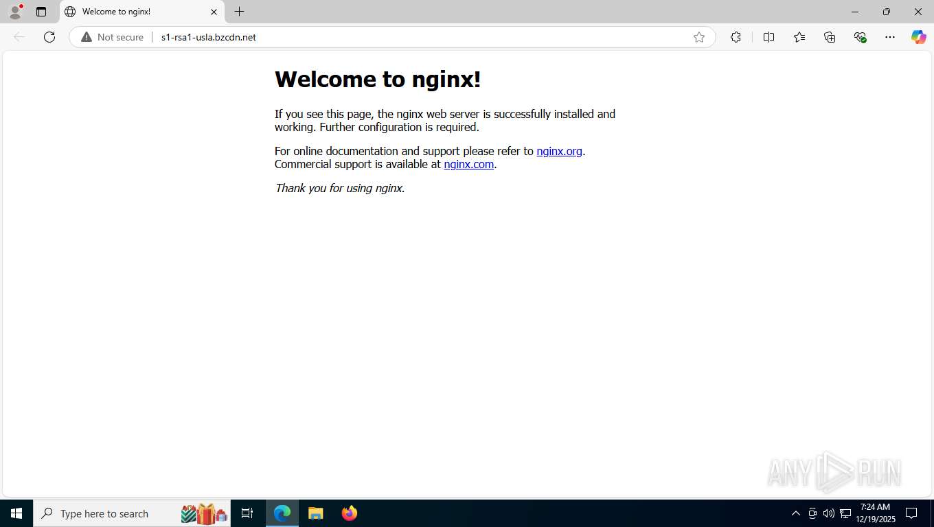 Analysis s1-rsa1-usla.bzcdn.net No threats detected - Interactive ...