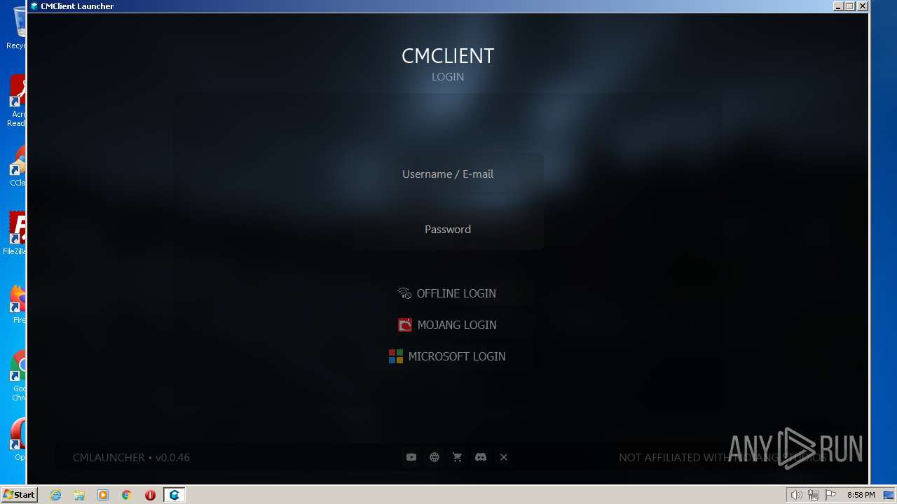 Malware analysis CMClient Launcher Installer.exe Malicious activity ...