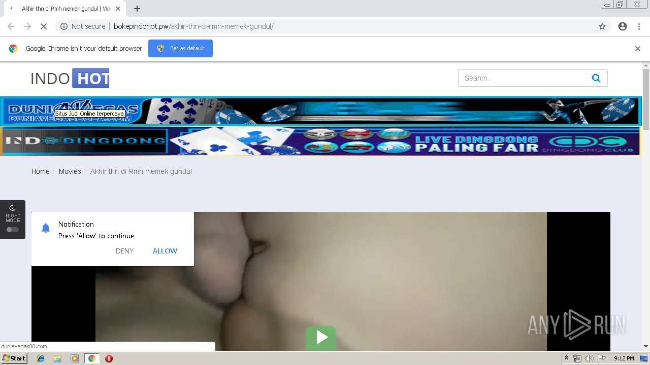 Malware analysis http://bokepindohot.pw/akhir-thn-di-rmh-memek-gundul/  Malicious activity | ANY.RUN - Malware Sandbox Online