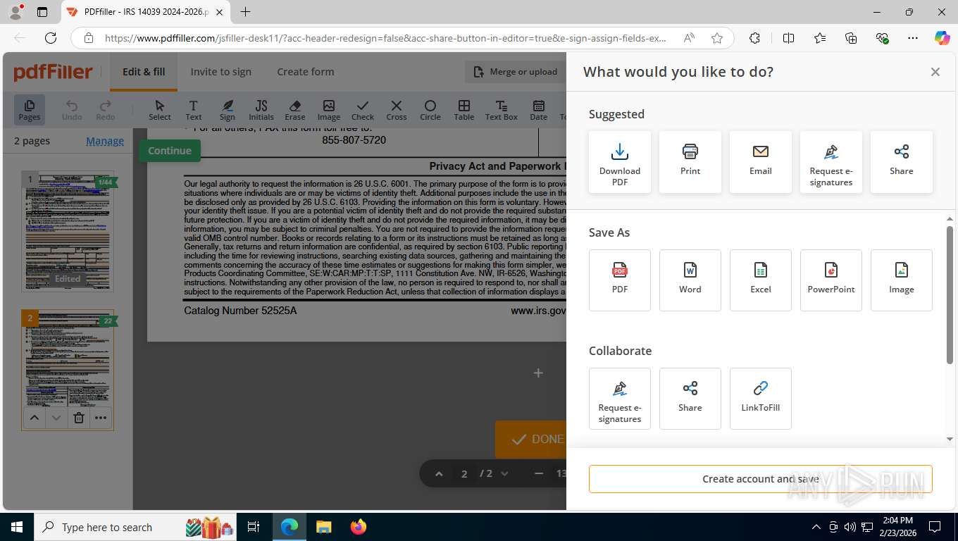 Malware analysis https://nam02.safelinks.protection.outlook.com/?url ...