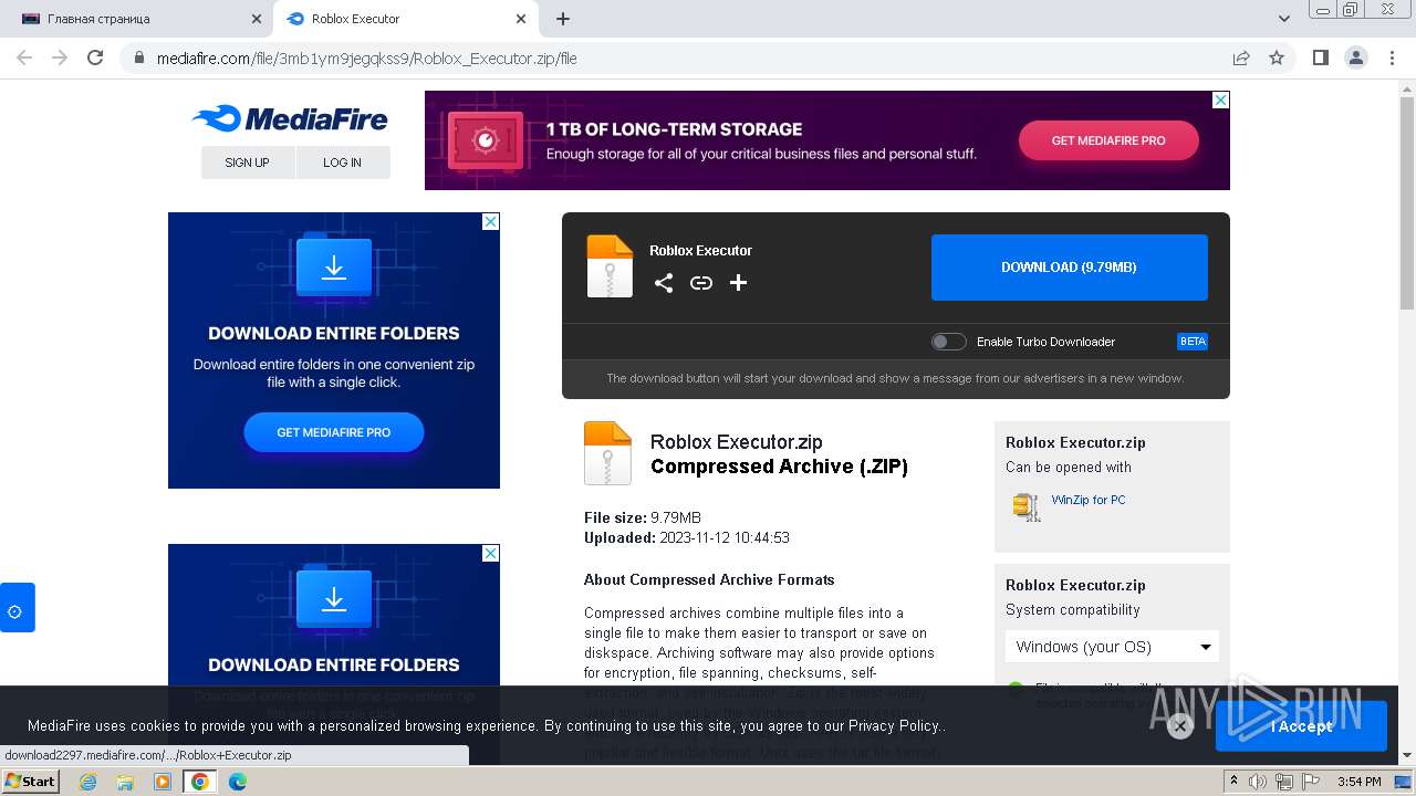 roblox download mediafıre