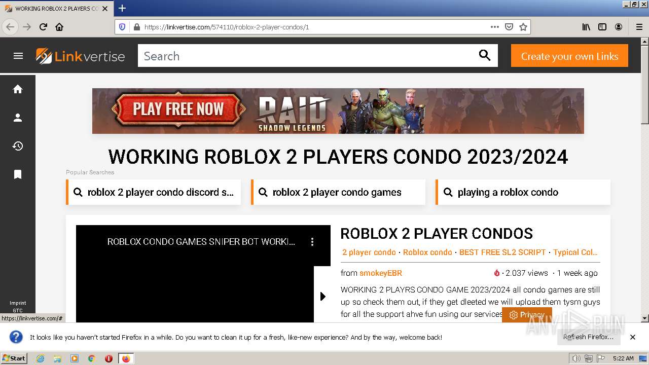 Welcome To Condo - Roblox