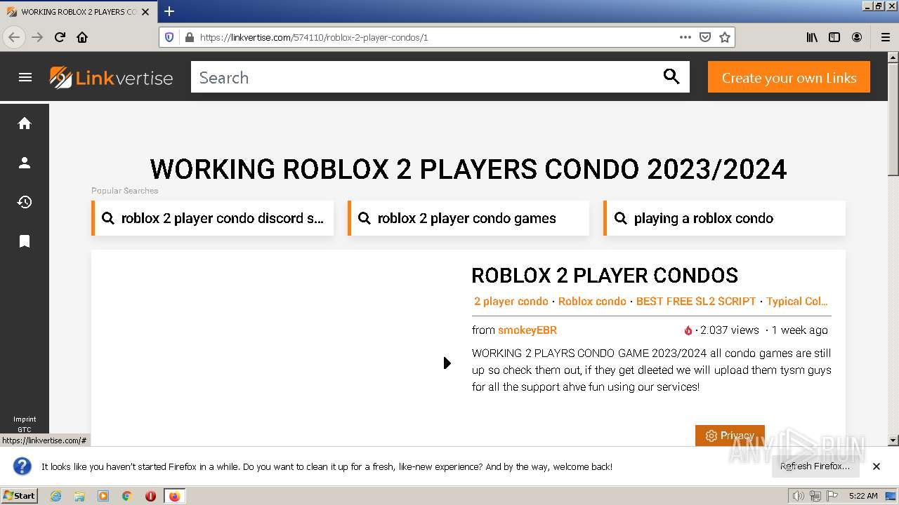 How to find condo game links in Roblox in 2022? How do you get