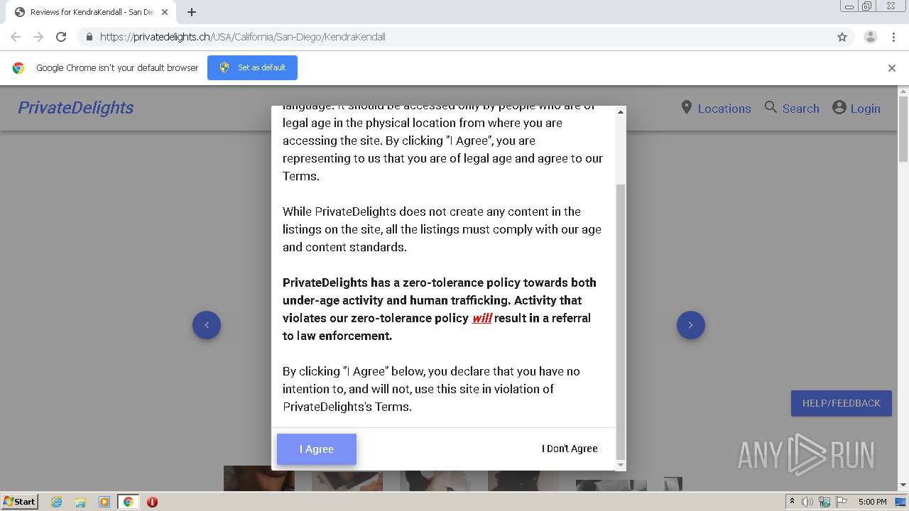 Malware analysis https://privatedelights.ch/USA/California/San-Diego/KendraKendall  Malicious activity | ANY.RUN - Malware Sandbox Online