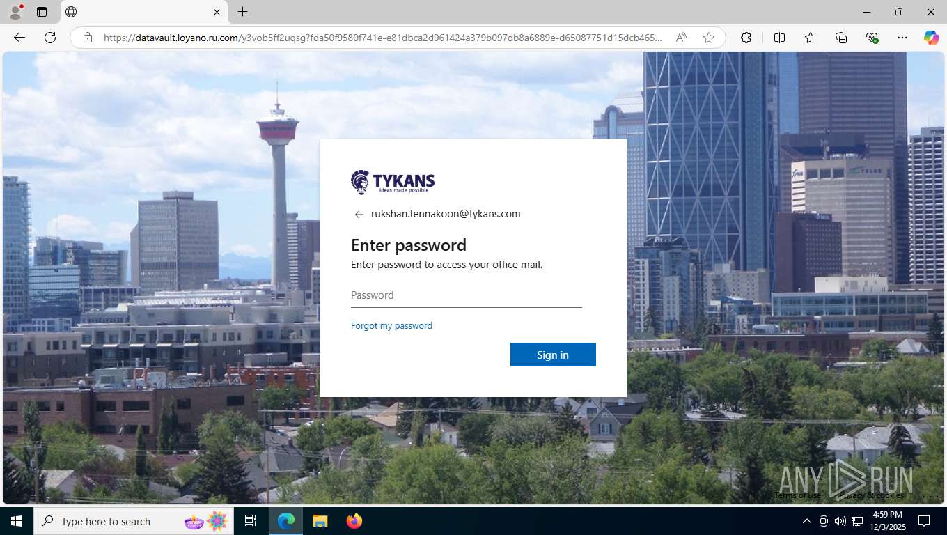 Malware analysis https://login.microsoftonline.com/common/oauth2/v2.0 ...