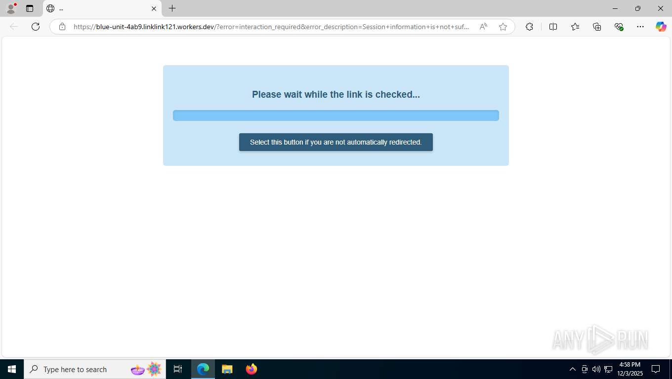 Malware analysis https://login.microsoftonline.com/common/oauth2/v2.0 ...