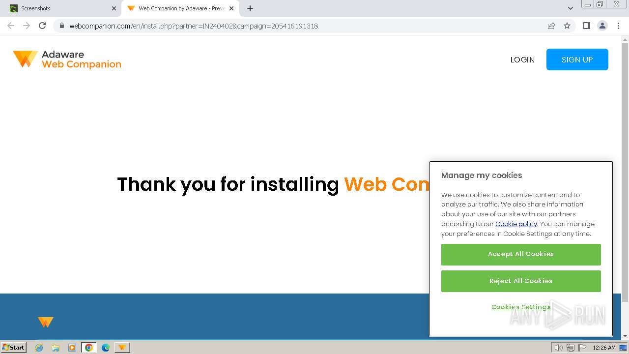 screenshot