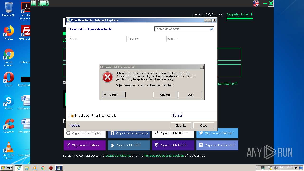 https://es.idcgames.com:443/launcher/IDCUpdater.exe | ANY.RUN - Free  Malware Sandbox Online