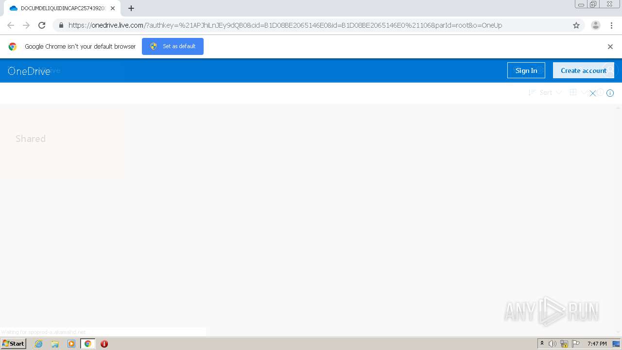Malware analysis https://1drv.ms/u/s!AuBGUQbii9CxavJhiLnJEy9dQB0?e ...