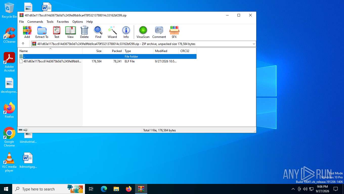 Malware analysis ...