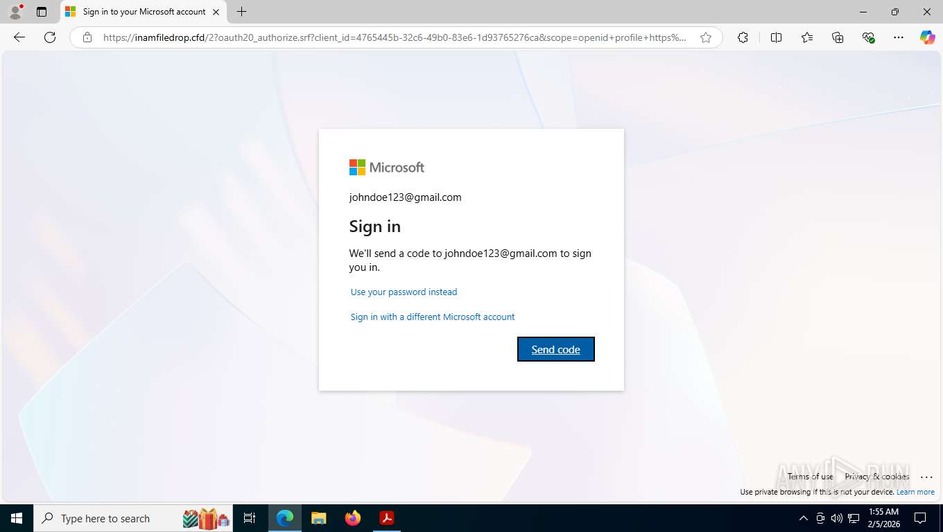 Malware analysis Document.pdf Malicious activity | ANY.RUN - Malware ...