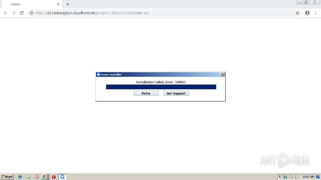 D11yldzmag5yn Cloudfront Net 443 Prod 4 1 1119 Installer Exe Any Run Free Malware Sandbox Online