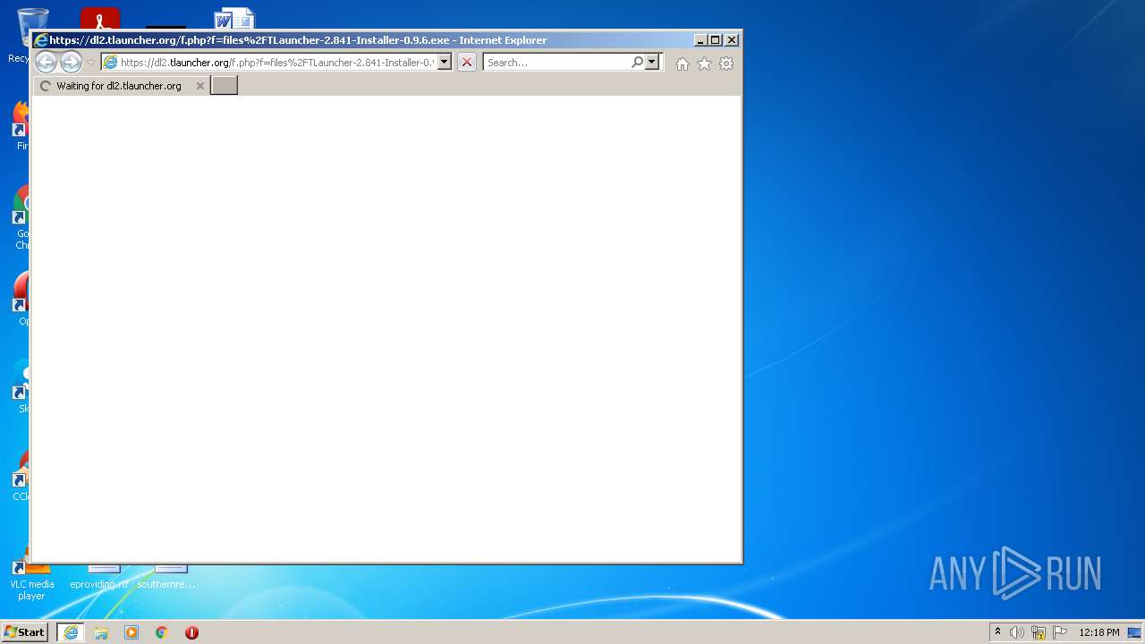 Dl2 Tlauncher Org F Php F Files 2ftlauncher 2 841 Installer 0 9 6 Exe Any Run Free Malware Sandbox Online
