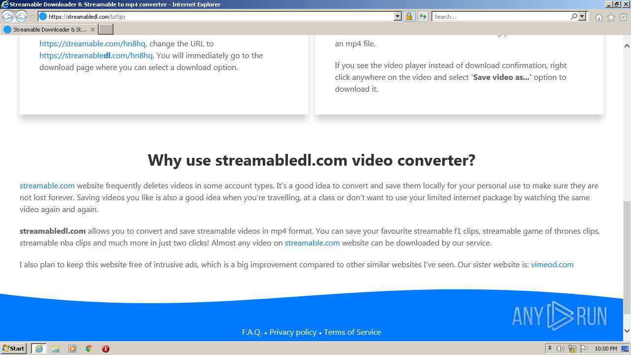 Streamable Downloader & Streamable to mp4 converter