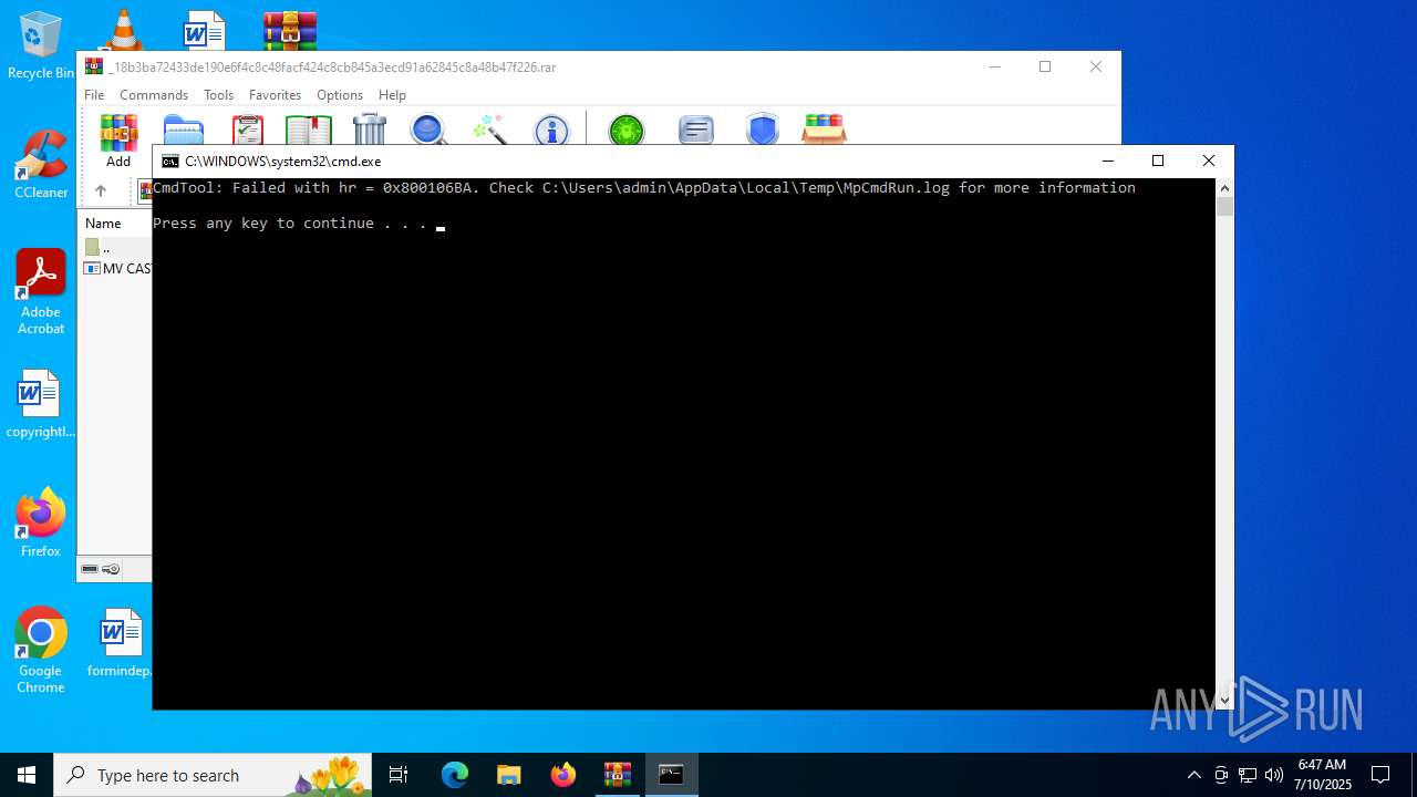 user_5de0dec8ページ Malware analysis