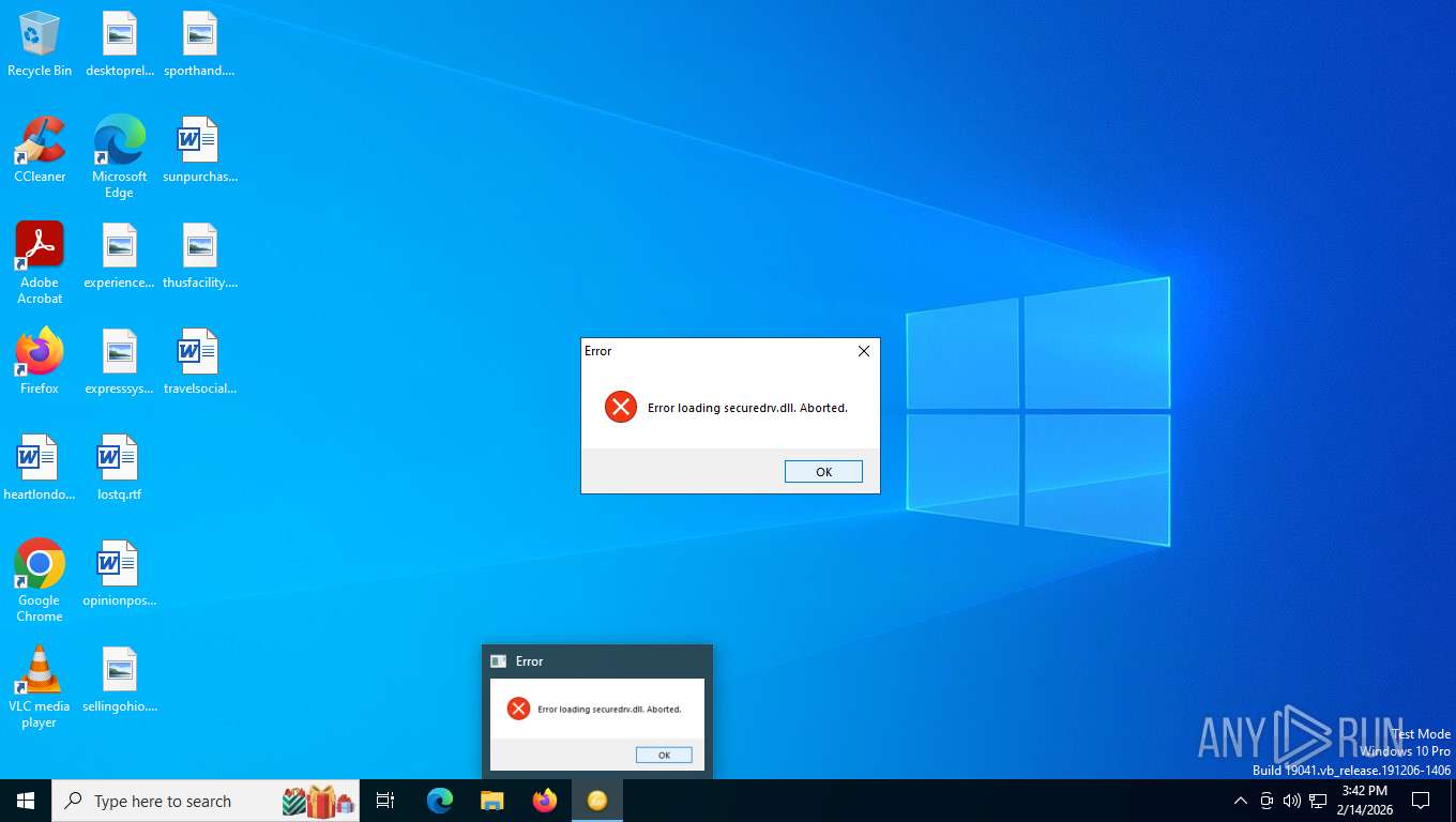 Malware analysis common.dat Malicious activity | ANY.RUN - Malware ...