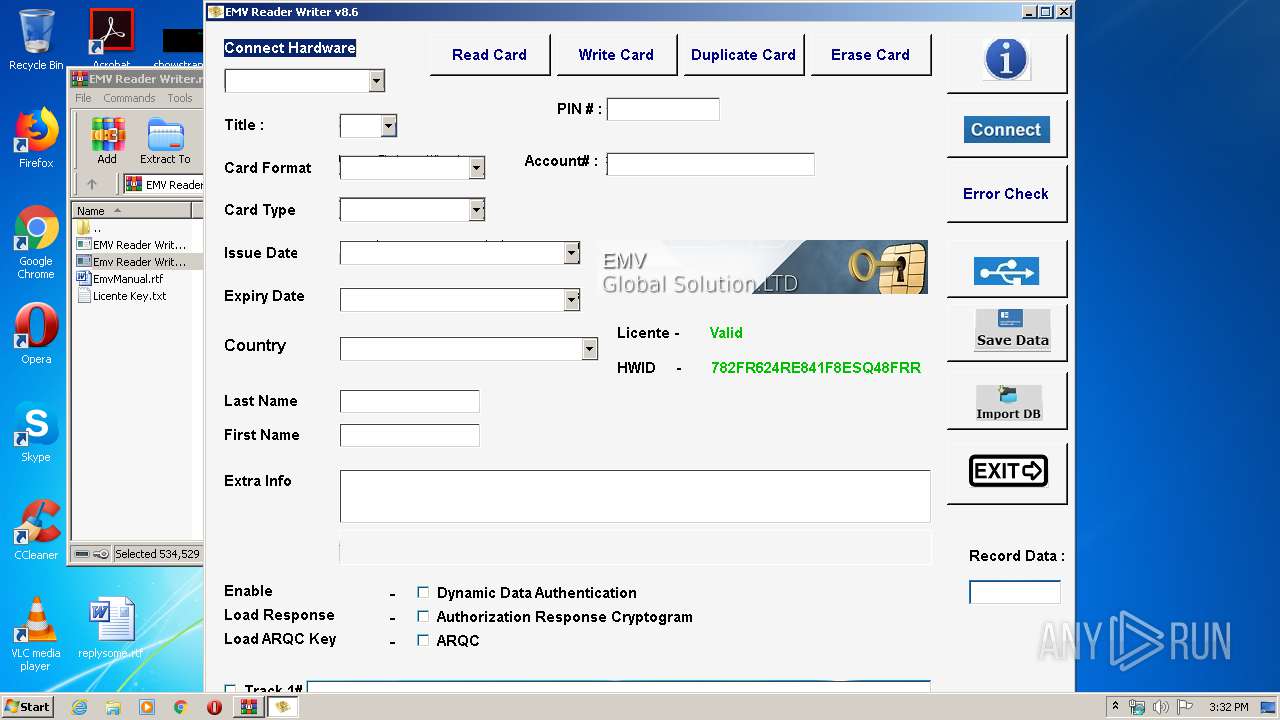 emv reader writer software v8 exe cracked