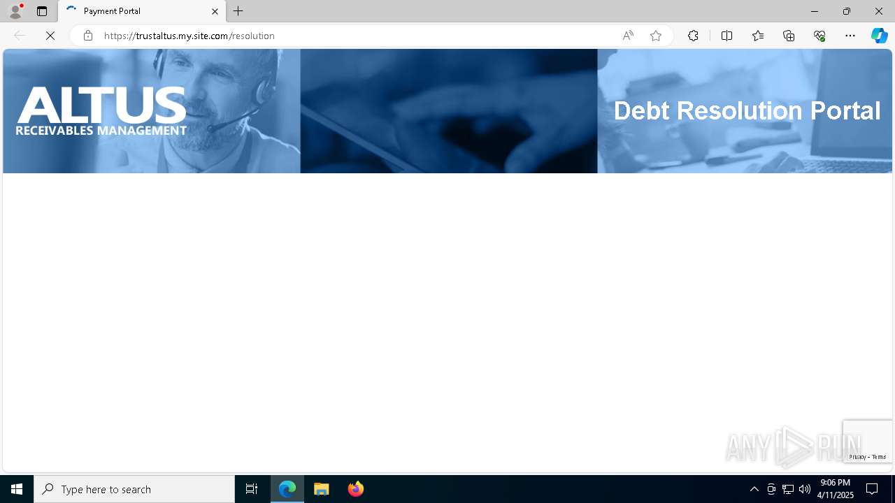 Malware analysis https://altus.force.com/resolution Malicious activity ...