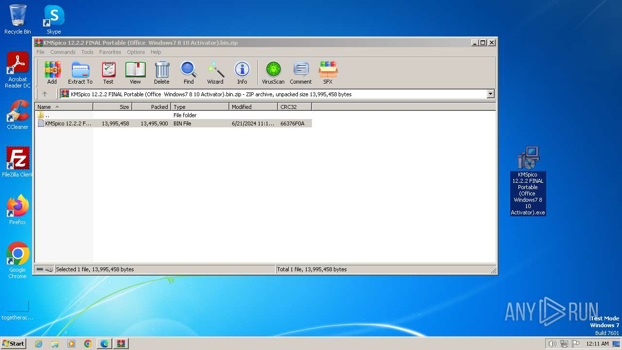 Malware analysis KMSpico 12.2.2 FINAL Portable (Office Windows7 8 10 ...
