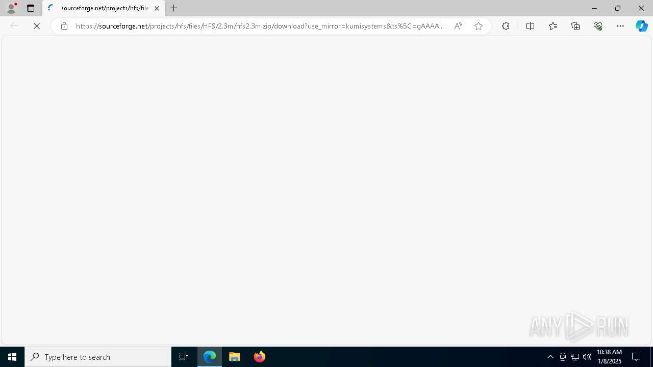 Malware analysis https://downloads.sourceforge.net/project/hfs/HFS/2.3m ...