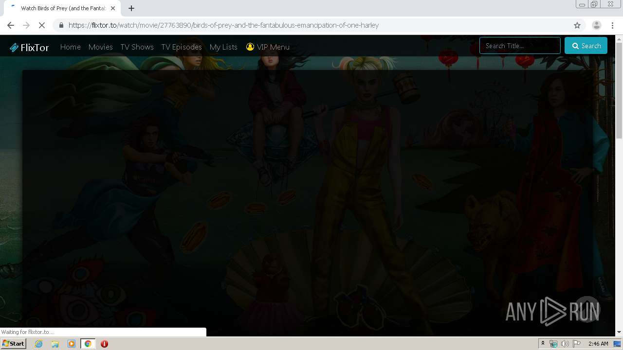 Malware analysis http:flixtor.to Malicious activity | ANY.RUN - Malware  Sandbox Online