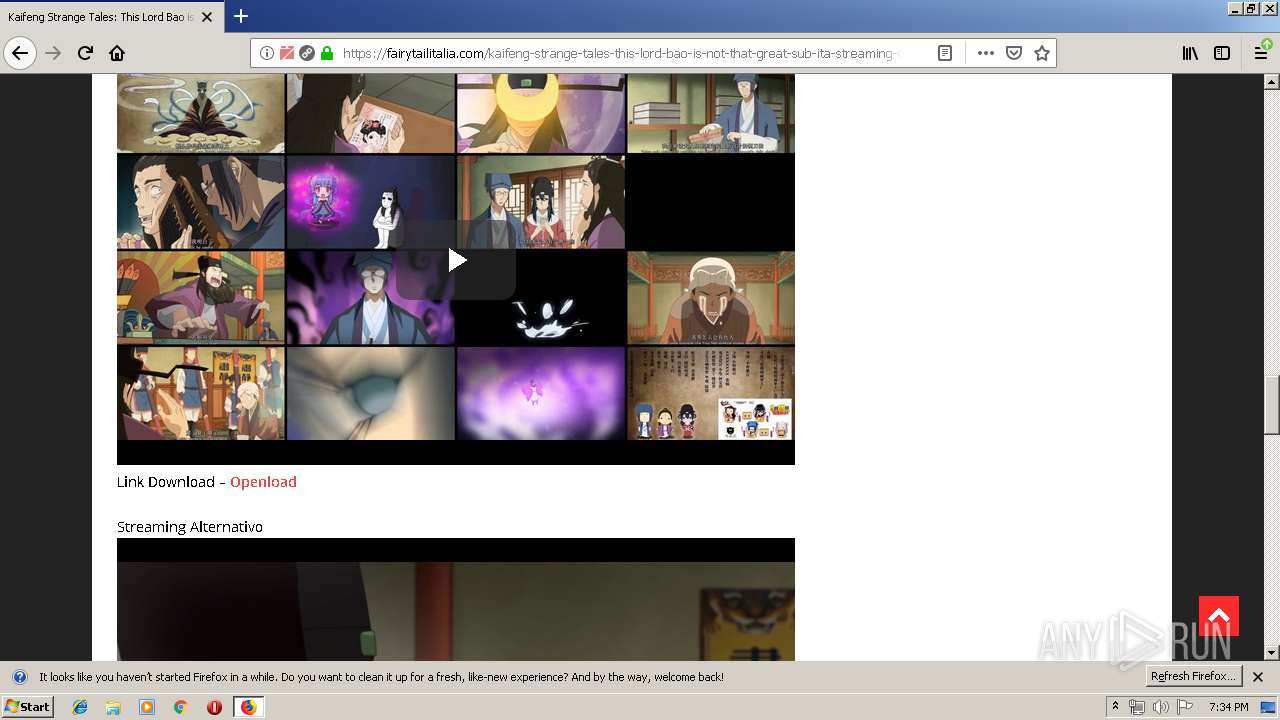 Http Fairytailitalia Com Any Run Free Malware Sandbox Online