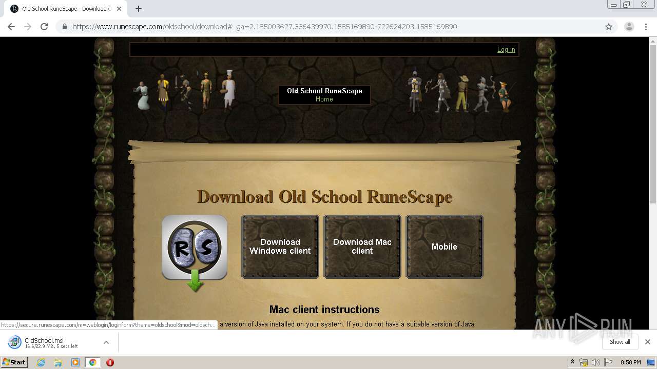download osrs client for mac
