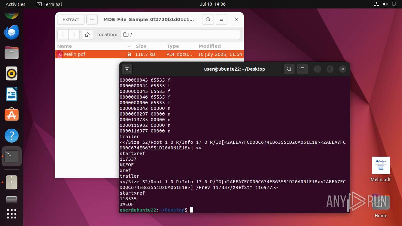 user_5de0dec8ページ Malware analysis