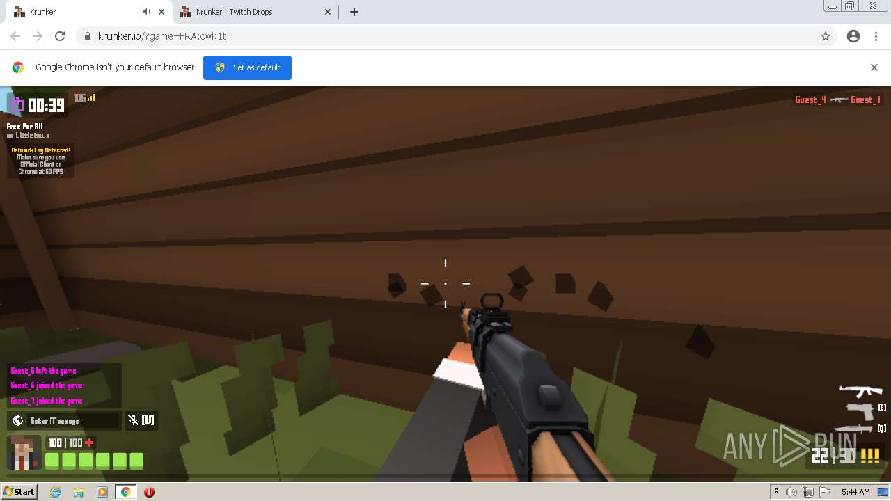 O MELHOR FPS DE NAVEGADOR (não precisa baixar) - Krunker.io 