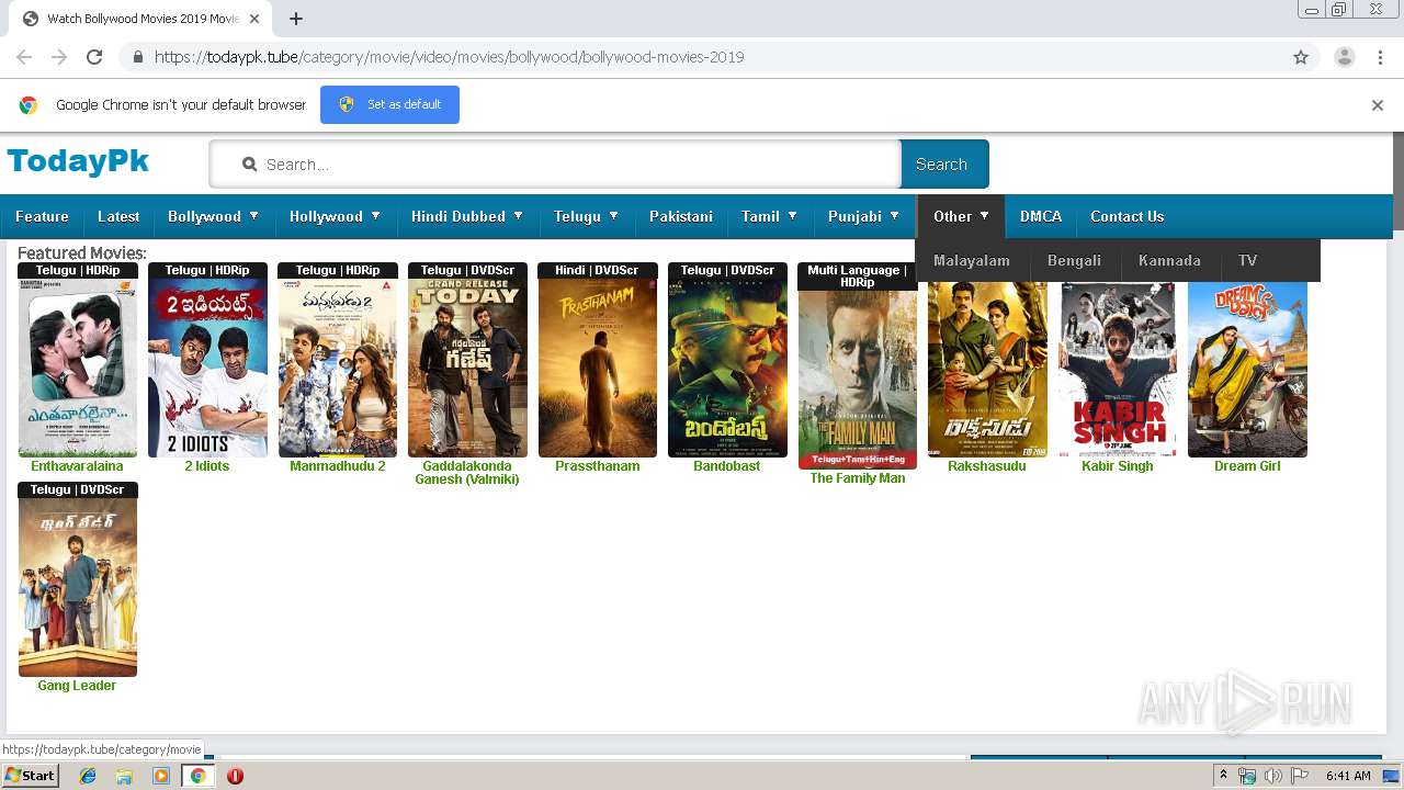 Todaypk stream category hot sale featured movies