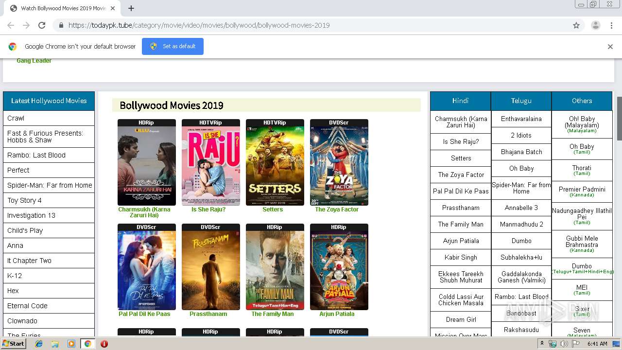 Today pk bollywood movies sale