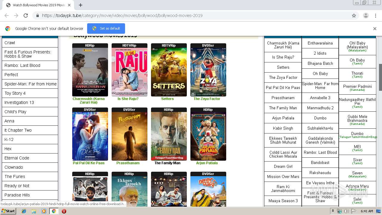 Today pk bollywood movies 2019 sale