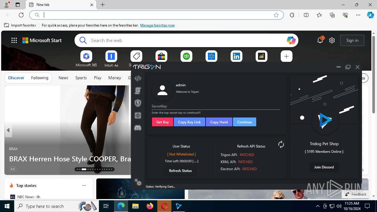 Malware analysis New Trigon Evo Installer V2.5_07770074.exe