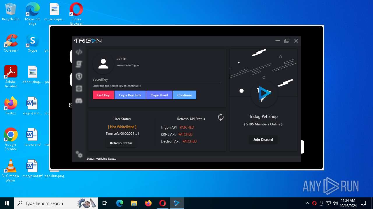 Malware analysis New Trigon Evo Installer V2.5_07770074.exe