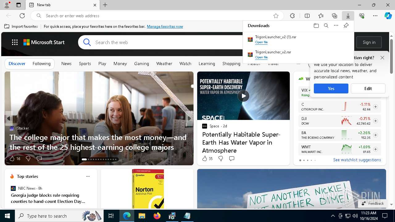 Malware analysis New Trigon Evo Installer V2.5_07770074.exe
