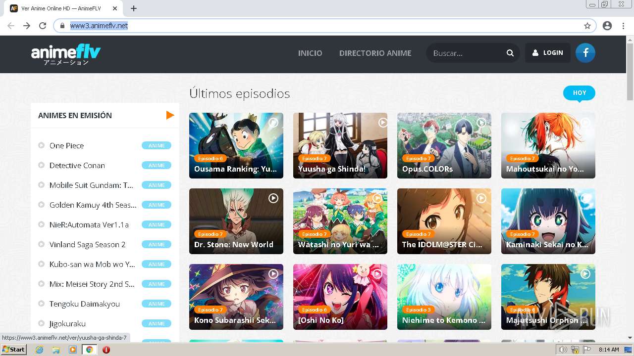 Ver Anime Online HD — AnimeFLV