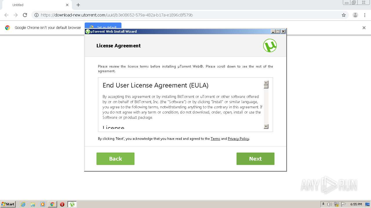 Utorrent genericsetup exe ошибка